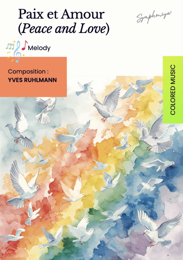 Colored Music | Paix et Amour (Peace and Love) - Melody
