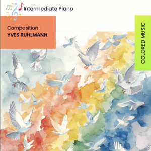 Paix et Amour (Peace and Love) – Intermediate Piano | Colored Music