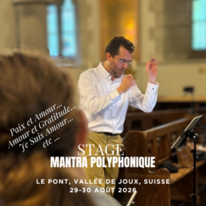 Stage Mantra Polyphonique · 29–30 août 2026